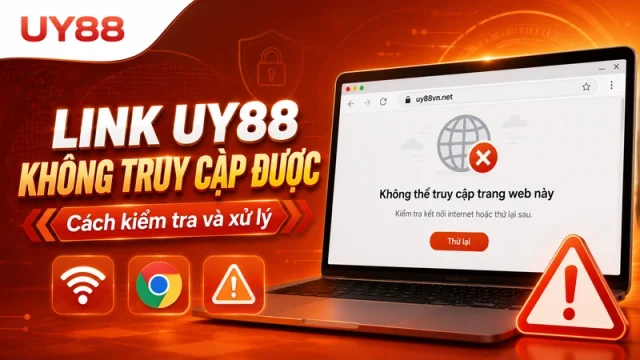 Link UY88 không truy cập được và cách xử lý